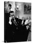 Minority Leader Lyndon B. Johnson on the Telephone-null-Stretched Canvas