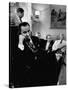 Minority Leader Lyndon B. Johnson on the Telephone-null-Stretched Canvas