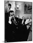 Minority Leader Lyndon B. Johnson on the Telephone-null-Mounted Photographic Print