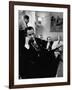 Minority Leader Lyndon B. Johnson on the Telephone-null-Framed Photographic Print