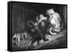 Minos, King of Crete, Illustration from "The Divine Comedy" by Dante Alighieri-Gustave Doré-Framed Stretched Canvas