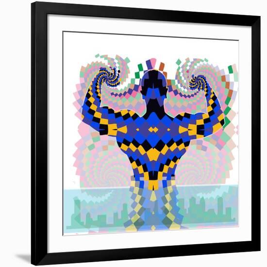 Minotaur 1-Teofilo Olivieri-Framed Giclee Print