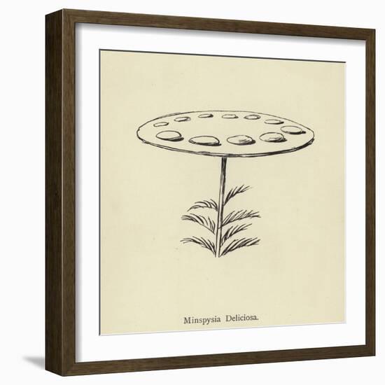 Minspysia Deliciosa-Edward Lear-Framed Giclee Print