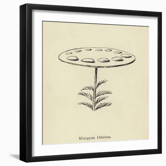 Minspysia Deliciosa-Edward Lear-Framed Giclee Print