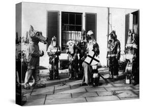 Minstead Mummers-null-Stretched Canvas