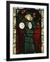 Minstrel Angel with Cymbals, for the East Window of St. John's Church, Dalton Yorkshire-William Morris-Framed Giclee Print