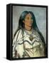 Mint, a Mandan Indian Girl, 1832-George Catlin-Framed Stretched Canvas