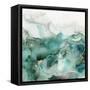 Mint Bubbles I-PI Studio-Framed Stretched Canvas