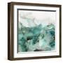 Mint Bubbles I-PI Studio-Framed Art Print