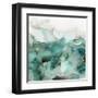 Mint Bubbles I-PI Studio-Framed Art Print