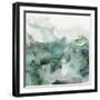 Mint Bubbles I-PI Studio-Framed Art Print