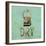 Mint Glitz Bath 3-Melody Hogan-Framed Premium Giclee Print