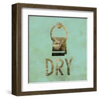 Mint Glitz Bath 3-Melody Hogan-Framed Art Print