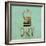 Mint Glitz Bath 3-Melody Hogan-Framed Art Print