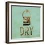 Mint Glitz Bath 3-Melody Hogan-Framed Art Print