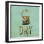 Mint Glitz Bath 3-Melody Hogan-Framed Art Print