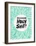 Mint Hallelujah Holy Shit-Cat Coquillette-Framed Giclee Print