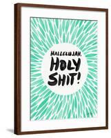 Mint Hallelujah Holy Shit-Cat Coquillette-Framed Giclee Print