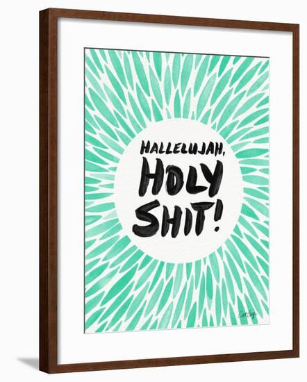 Mint Hallelujah Holy Shit-Cat Coquillette-Framed Giclee Print