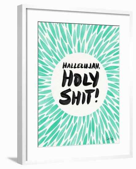 Mint Hallelujah Holy Shit-Cat Coquillette-Framed Giclee Print