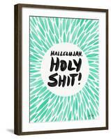 Mint Hallelujah Holy Shit-Cat Coquillette-Framed Giclee Print