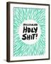 Mint Hallelujah Holy Shit-Cat Coquillette-Framed Giclee Print