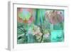 Mint Mood Collage-Cora Niele-Framed Giclee Print