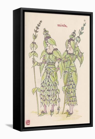 Mint Personified-Walter Crane-Framed Stretched Canvas