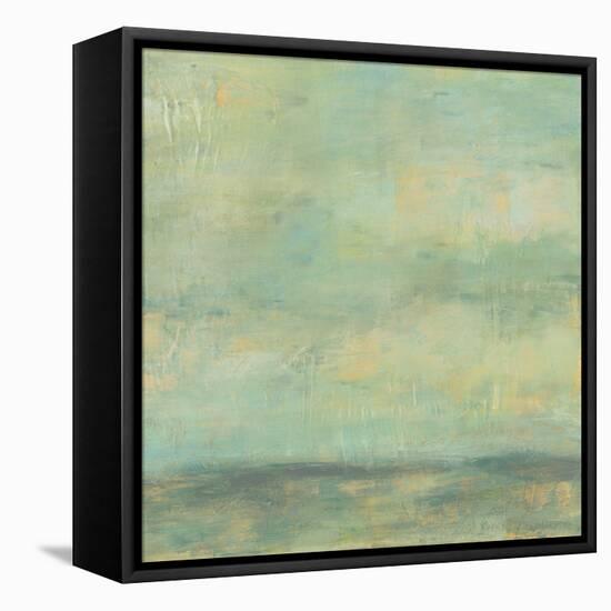 Mint Sky II-Jennifer Goldberger-Framed Stretched Canvas