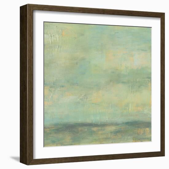 Mint Sky II-Jennifer Goldberger-Framed Art Print