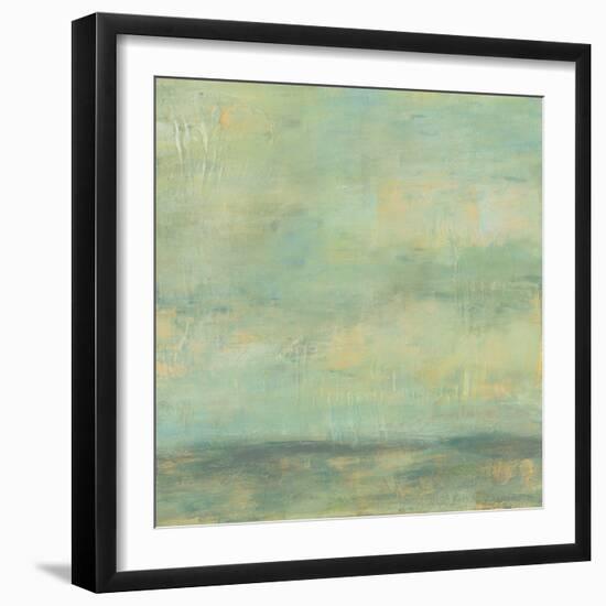 Mint Sky II-Jennifer Goldberger-Framed Art Print