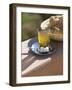 Mint Tea and Bread for Breakfast, Ait Benhaddou, South of the High Atlas, Morocco-Walter Bibikow-Framed Photographic Print