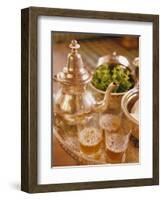 Mint Tea, Marrakech, Morocco, North Africa-Lee Frost-Framed Photographic Print