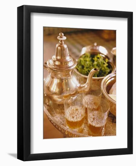 Mint Tea, Marrakech, Morocco, North Africa-Lee Frost-Framed Photographic Print