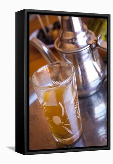 Mint Tea, Marrakesh, Morocco, North Africa, Africa-Doug Pearson-Framed Stretched Canvas