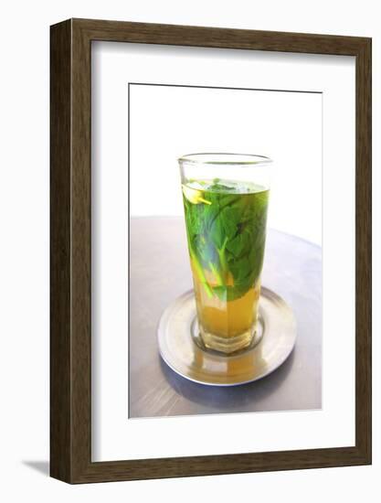 Mint Tea, Tangier, Morocco, North Africa, Africa-Neil Farrin-Framed Photographic Print