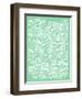 Mint Waves-Cat Coquillette-Framed Art Print