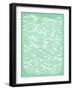 Mint Waves-Cat Coquillette-Framed Art Print