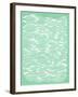 Mint Waves-Cat Coquillette-Framed Art Print