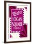 Minter's Logan Square Fudge-null-Framed Art Print