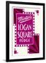 Minter's Logan Square Fudge-null-Framed Art Print