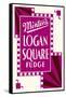 Minter's Logan Square Fudge-null-Framed Stretched Canvas