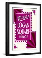 Minter's Logan Square Fudge-null-Framed Art Print