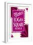 Minter's Logan Square Fudge-null-Framed Art Print