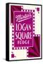 Minter's Logan Square Fudge-null-Framed Stretched Canvas