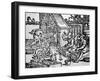Minting Coins with Hand-Held Tools, C.1550-null-Framed Giclee Print