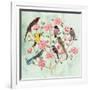 Minty Chinoiserie I-Melissa Wang-Framed Art Print