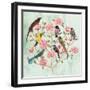 Minty Chinoiserie I-Melissa Wang-Framed Art Print