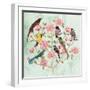 Minty Chinoiserie I-Melissa Wang-Framed Art Print