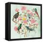 Minty Chinoiserie II-Melissa Wang-Framed Stretched Canvas